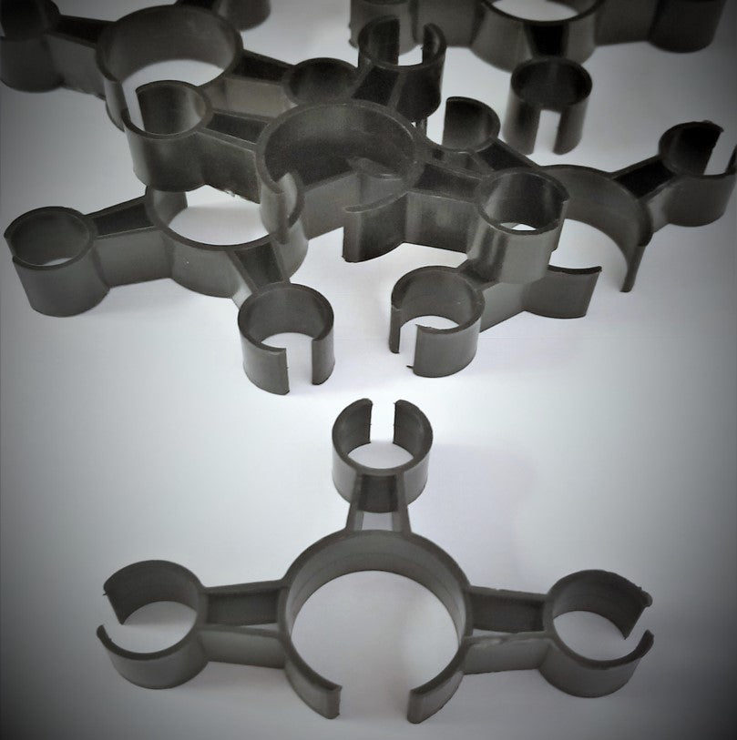 12-PCS Champagne Bottle Sparkler Holders - Triple Candle Clips For Wine Bottles