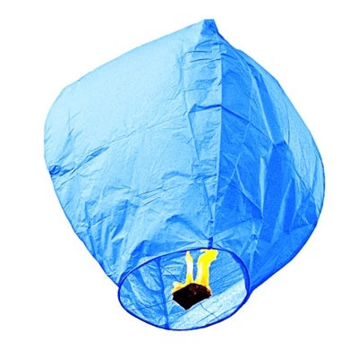 1pc Sky Blue Sky Lantern