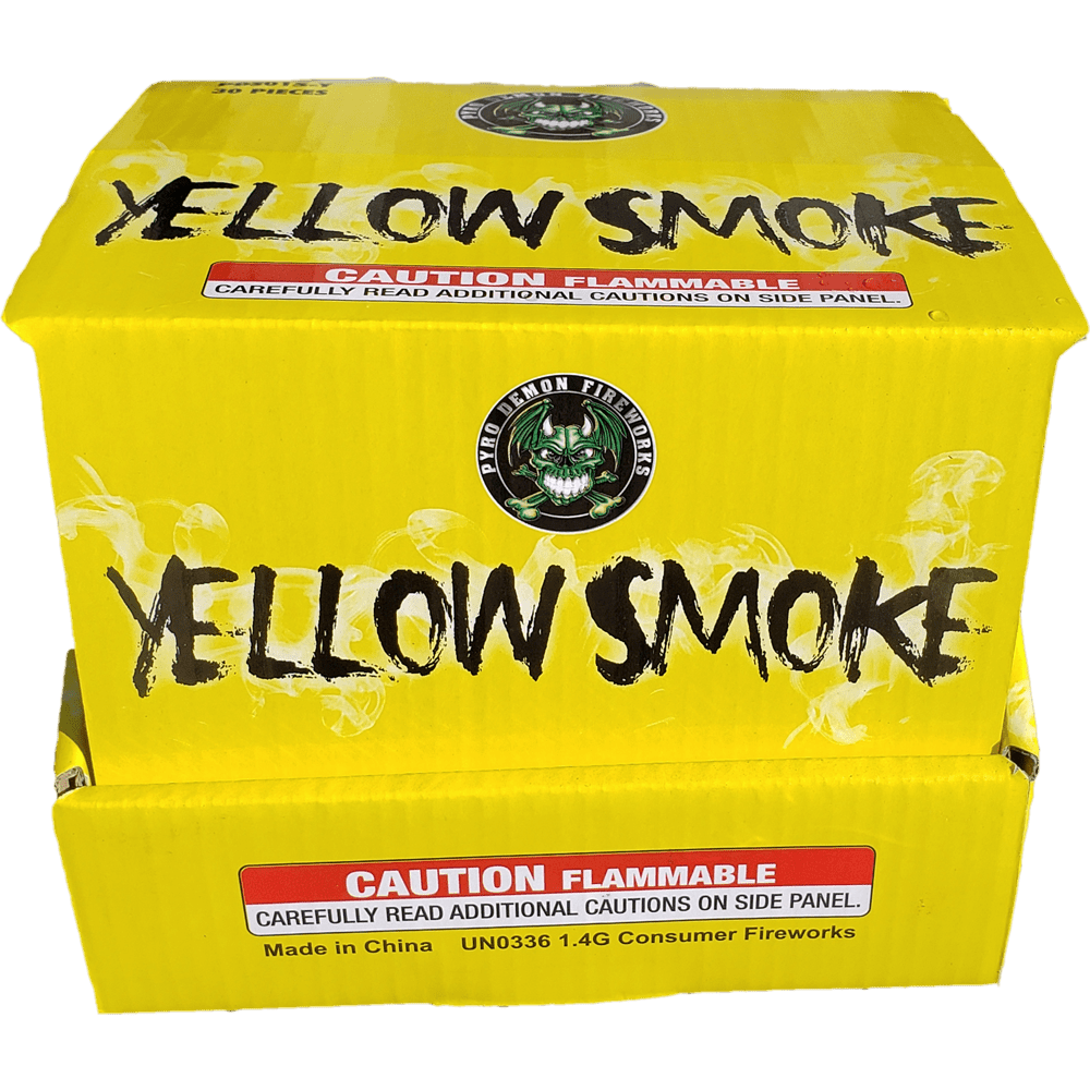 Yellow Smoke Bomb - Box of 30