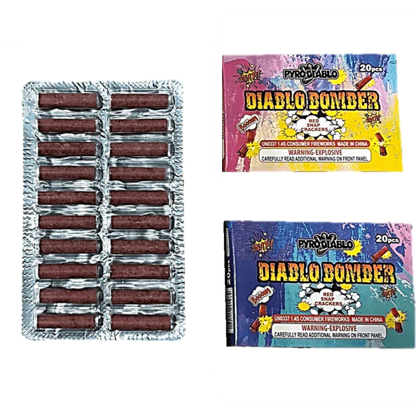 Diablo Bomber Ti Flower Adult Snaps - 24 Boxes